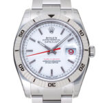 ロレックス デイトジャスト ターノグラフ ホワイト 新品 (ROLEX Datejust)/ Ref.116264 メンズ