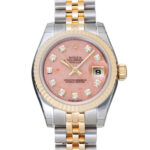 ロレックス デイトジャスト ピンク 未使用品 (ROLEX Datejust)/ Ref.179173OPG レディース