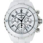 シャネル J12 クロノグラフ ホワイト 未使用品 (CHANEL J12 Chronograph)/ Ref.H1007 メンズ