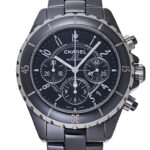 シャネル J12 クロノグラフ ブラック 未使用品 (CHANEL J12 Chronograph)/ Ref.H0940 メンズ