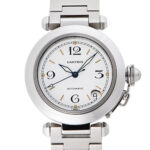 カルティエ パシャC ホワイト 中古 (CARTIER Pasha C)/ Ref.W31015M7 ボーイズ