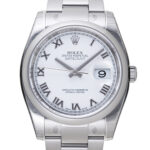 ロレックス デイトジャスト ホワイト 新品 (ROLEX Datejust)/ Ref.116200 メンズ