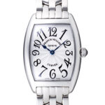 フランク・ミュラー トノウカーベックス シルバー 新品 (FRANCK MULLER Tonneau Curvex)/ Ref.1752QZ レディース