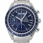 オメガ スピードマスターオートマティック ブルー 新品 (OMEGA Speedmaster Automatic)/ Ref.3222-80 メンズ