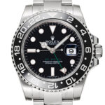 ロレックス GMTマスターⅡ ブラック 未使用品 (ROLEX GMT MasterⅡ)/ Ref.116710LN メンズ