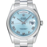 ロレックス デイデイト アイスブルー 中古 (ROLEX Day Date)/ Ref.118206 メンズ