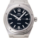 IWC インヂュニア ブラック 中古 (IWC Ingenieur)/ Ref.IW322701 メンズ