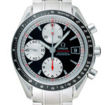オメガ スピードマスターオートマティック ブラック/ホワイト 新品 (OMEGA Speedmaster Automatic)/ Ref.3210-51 メンズ