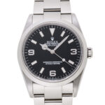 ロレックス エクスプローラーⅠ ブラック 中古 (ROLEX ExplorerⅠ)/ Ref.114270 メンズ