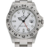 ロレックス エクスプローラーⅡ ホワイト 中古 (ROLEX ExplorerⅡ)/ Ref.16570 メンズ