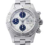 ブライトリング クロノスーパーオーシャン ホワイト/ブルー 新品 (BREITLING Chrono Super Ocean)/ Ref.A111G49PRS メンズ
