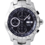 タグ・ホイヤー リンク クロノグラフ デイデイト ブラック 新品 (TAG Heuer Link Chronograph Day-Date)/ Ref.CJF211A.BA0594 メンズ