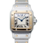 カルティエ サントスガルベ ホワイト 新品 (CARTIER Santos Galbee SM)/ Ref.W20012C4 レディース