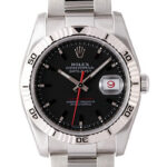 ロレックス デイトジャスト ターノグラフ ブラック 新品 (ROLEX Datejust Turn-O-Graph)/ Ref.116264 メンズ