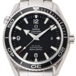 オメガ シーマスター プラネットオーシャン ブラック 中古 (OMEGA Seamaster Planet-ocean)/ Ref.2200-50 メンズ