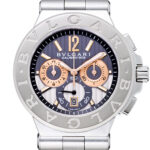 ブルガリ ディアゴノ カリブロ303 グレー/シルバー 新品 (BVLGARI Diagono Calibro 303)/ Ref.DG42C14SWGSDCH メンズ