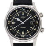 ロンジン レジェンドダイバー デイト ブラック 新品 (LONGINES Legend Diver Date)/ Ref.L3.674.4.50.0 メンズ