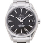 オメガ シーマスターアクアテラ グレー 新品 (OMEGA Seamaster Aqua Terra)/ Ref.231.10.42.21.06.001 メンズ