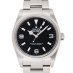 ロレックス エクスプローラーⅠ ブラック 中古 (ROLEX ExplorerⅠ)/ Ref.114270 メンズ