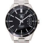 タグ・ホイヤー カレラ キャリバー5 ブラック 新品 (TAG Heuer Carrera Calibre 5)/ Ref.WV211M.BA0787 メンズ