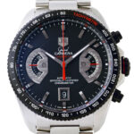 タグ・ホイヤー グランドカレラ キャリバー17RS レーシングクロノ ブラック 新品 (TAG Heuer Grand Carrera Calibre 17 RS Racing Chronograph)/ Ref.CAV511C.BA0904 メンズ