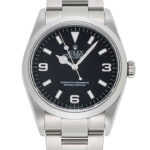 ロレックス エクスプローラーⅠ ブラック 中古 (ROLEX ExplorerⅠ)/ Ref.114270 メンズ