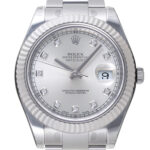 ロレックス デイトジャストⅡ シルバー 新品 (ROLEX DatejustⅡ)/ Ref.116334G メンズ