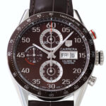 タグ・ホイヤー カレラ タキメーター クロノグラフ デイデイト ブラウン 新品 (TAG Heuer Carrera Tachymetre Chronograph Day-Date)/ Ref.CV2A12.FC6236 メンズ
