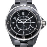 シャネル J12 ブラック 新品 (CHANEL J12)/ Ref.H0685 メンズ
