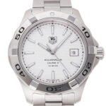 タグ・ホイヤー アクアレーサー キャリバー5 ホワイト 新品 (TAG Heuer Aquaracer Calibre5)/ Ref.WAP2011.BA0830 メンズ