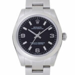 ロレックス オイスター パーペチュアル ブラック 新品 (ROLEX Oyster Perpetual)/ Ref.177200 ボーイズ