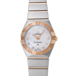 オメガ コンステレーション ホワイト 新品 (OMEGA Constellation)/ Ref.123.20.24.60.55.001 レディース