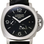 パネライ ルミノール1950 3デイズ GMT ブラック 新品 (PANERAI Luminor1950 3days GMT)/ Ref.PAM00321 メンズ