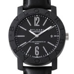 ブルガリ ブルガリブルガリ カーボンゴールド ローマ ブラック 新品 (BVLGARI Bvlgari Bvlgari Carbon Gold Roma)/ Ref.BBW40CGLD メンズ