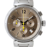 ルイ・ヴィトン タンブールクロノ ブラウン 中古 (LOUIS VUITTON Tambour Chronograph)/ Ref.Q11220 メンズ