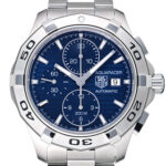 タグ・ホイヤー アクアレーサー クロノグラフ ブルー 新品 (TAG Heuer Aquaracer Chronograph)/ Ref.CAP2112.BA0833 メンズ
