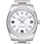 ロレックス エアキング ホワイト 中古 (ROLEX Air King)/ Ref.114200 メンズ