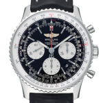 ブライトリング ナビタイマー01 ブラック/シルバー 新品 (BREITLING Navitimer01)/ Ref.A022B01KBA メンズ