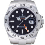 ロレックス エクスプローラーⅡ ブラック 新品 (ROLEX ExplorerⅡ)/ Ref.216570 メンズ