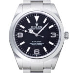 ロレックス エクスプローラーⅠ ブラック 中古 (ROLEX ExplorerⅠ)/ Ref.214270 メンズ