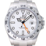 ロレックス エクスプローラーⅡ ホワイト 新品 (ROLEX ExplorerⅡ)/ Ref.216570 メンズ