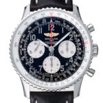 ブライトリング ナビタイマー01 ブラック/シルバー 新品 (BREITLING Navitimer01)/ Ref.A022B02KBA メンズ