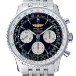 ブライトリング ナビタイマー01 ブラック/シルバー 新品 (BREITLING Navitimer01)/ Ref.A022B01NP メンズ
