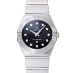 オメガ コンステレーション ブラック 未使用品 (OMEGA Constellation)/ Ref.123.10.24.60.51.001 レディース