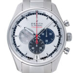 ゼニス ストライキング10th シルバー 中古 (ZENITH Striking10th)/ Ref.03.2041.4052/69M2040 メンズ