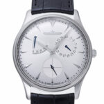 ジャガー・ルクルト マスター ウルトラ スリム リザーブ ド マルシェ シルバー 新品 (JAEGER-LECOULTRE Master Ultra Thin Reserve De Marche)/ Ref.Q1378420 メンズ