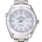 オメガ シーマスター プラネットオーシャン ホワイト 新品 (OMEGA Seamaster Planet-Ocean)/ Ref.232.30.38.20.04.001 ボーイズ