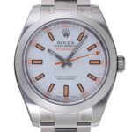 ロレックス ミルガウス ホワイト 新品 (ROLEX Milgauss)/ Ref.116400 メンズ