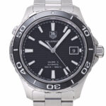 タグ・ホイヤー アクアレーサー キャリバー5 ブラック 新品 (TAG Heuer Aquaracer Calibre5)/ Ref.WAK2110.BA0830 メンズ