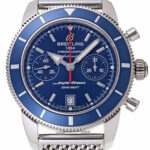 ブライトリング スーパーオーシャンヘリテージクロノ ガンブルー 新品 (BREITLING Super Ocean Heritage Chronograph)/ Ref.A237C56OCA メンズ